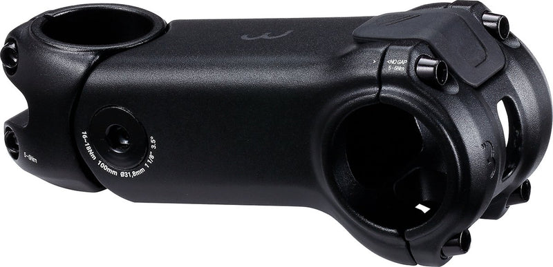 Bbb cycling actionstem - verende stuurpen racefiets, gravelbike e-bike - 31.8mm - verstelbaar 0° tot +3,5° - hoge schokabsorptie - verschillende rijposities - lengte: 90mm - bhs-52