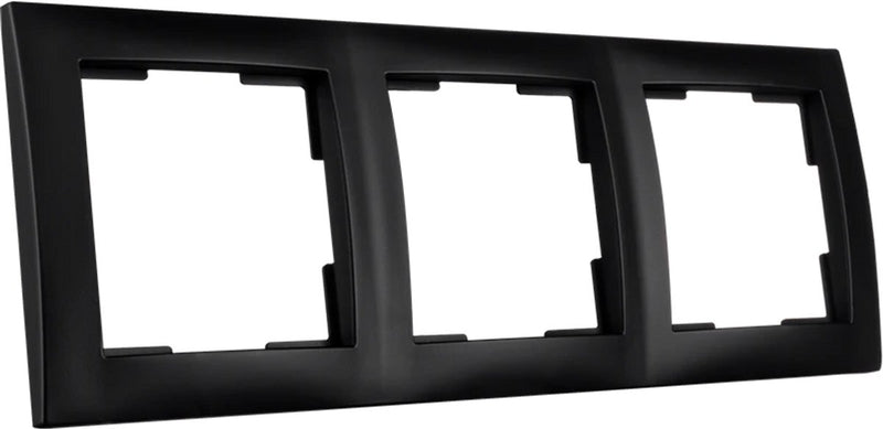 Ion industries afdekraam 3-voudig - e1 mat zwart (80.302.316)