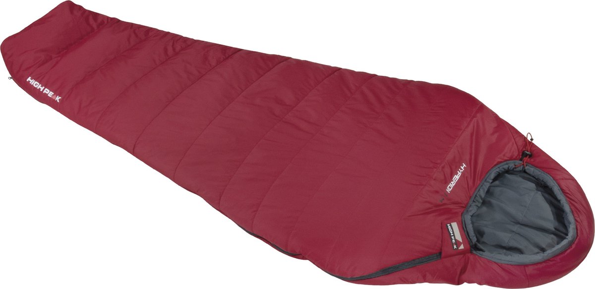 High peak hyperion 1 m sleeping bag, rood