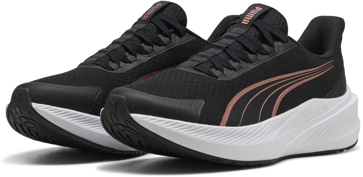 Puma dasher lite sliptech unisex sportschoenen - black