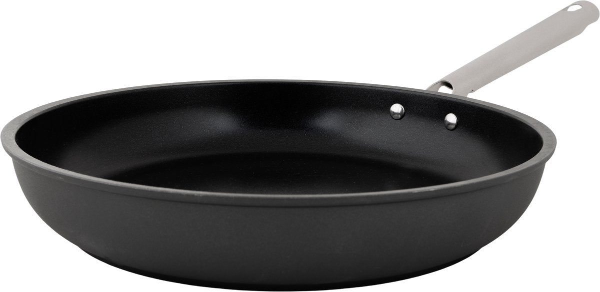Cosy trendy ecodura koekenpan - ø28cm - pfas-vrij - inductie koekenpan - snelle opwarming - zonder deksel - zwart