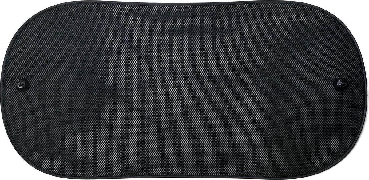 Car plus zonnescherm achterruit - 50 x 100 cm - zwart - mesh