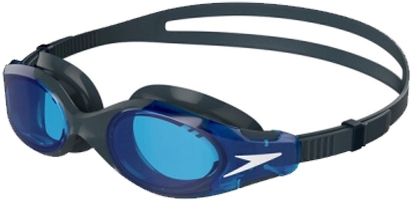 Speedo hydrosity 2.0 zwembril - duikbril voor volwassenen - anti condens uv-bescherming - verstelbare band - grijs blauw