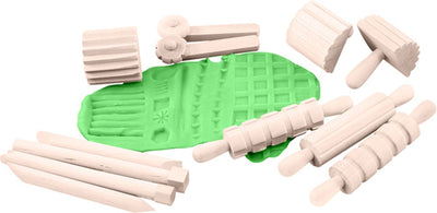 Weplay eduplay houten kleigereedschap set - creatief speelgoed voor kinderen.