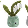 Take me home pluche sneeuwklokje knuffel - plant speelgoed 24cm.