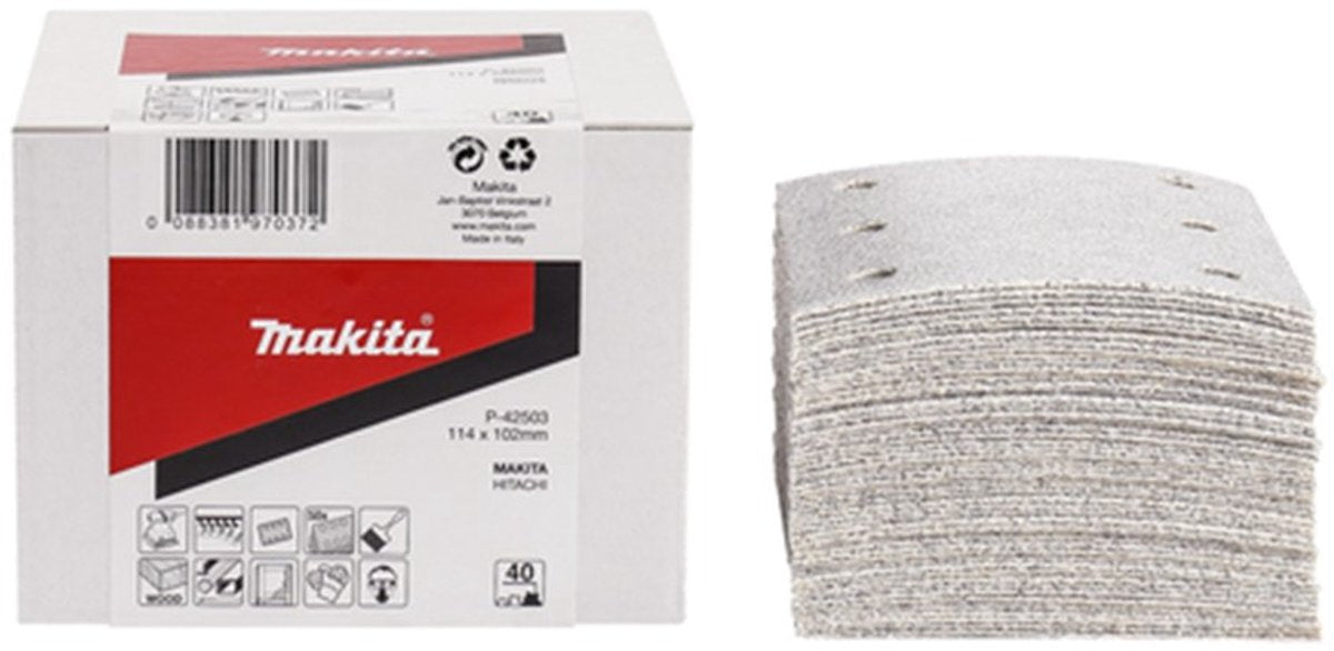 Makita accessoires schuurvel k150 114x102 wh - p-42553 - p-42553