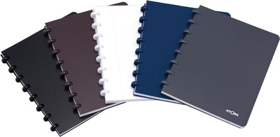 Atoma schrift - a4 - 144 bladzijden - gelijnd - geassorteerde kleuren - 1 stuk