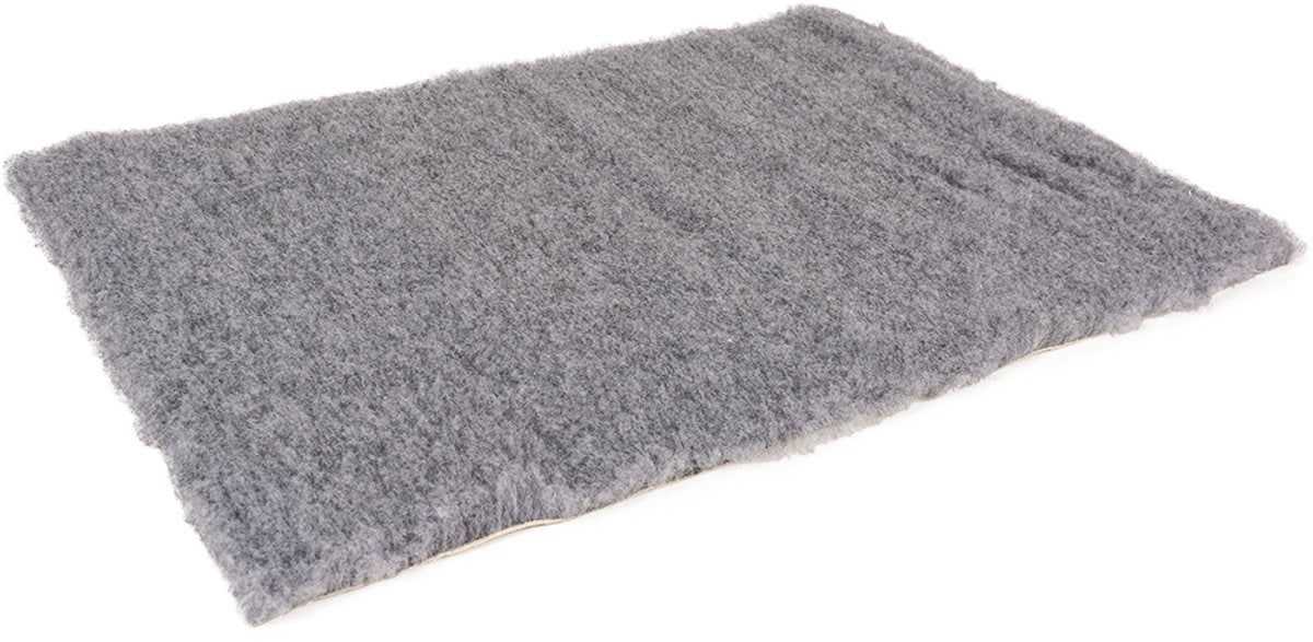 Duvo plus - hond - vetbed eco l - 100x75cm grijs - 162315
