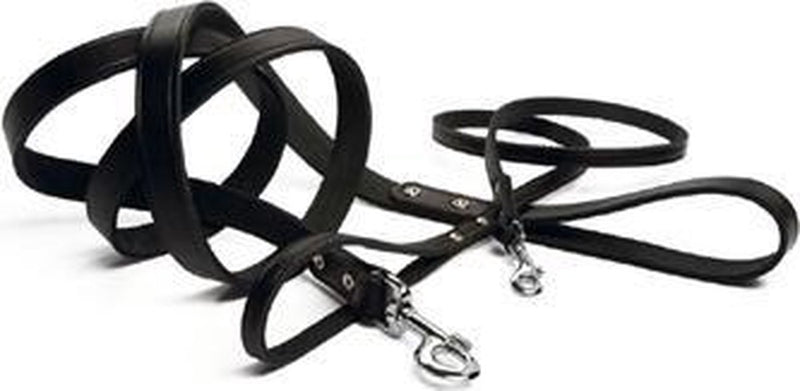 Beeztees geniet hondenriem - zwart - 200 cm x 20 mm