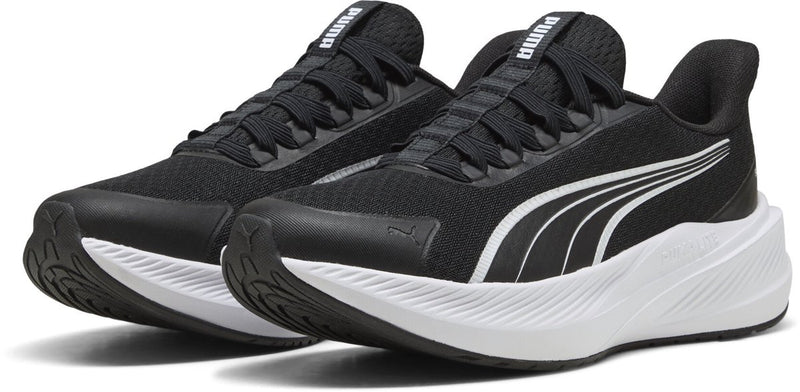 Puma dasher lite sliptech jr unisex sportschoenen - black- white
