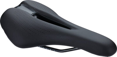 Bbb cycling sport comfort 2.0 - fietszadel heren en dames - fietshouding sportief 45° - drukverlagend - 265 x 145mm – racefiets mountainbike – bsd-135
