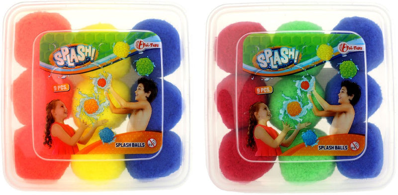 Toi-toys splash super splashballen, 9st.
