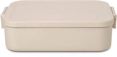 Brabantia make take lunchbox broodtrommel - medium - kunststof - soft beige