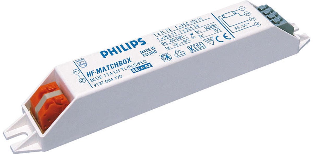 Philips led philips hf matchbox voorschakelapparaat - 53680830 - e39hk