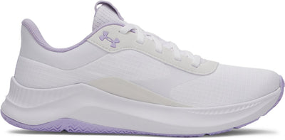 Under armour ua w aurora 3-wht dames sportschoenen - wit - paars crest