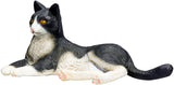 Mojo farmland liggende kat zwart wit - 387367 - afbeelding 1