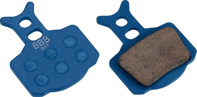 Bbb cycling remblokken discstop compatibel met formula mega schijfremmen bbs-67t - blauw