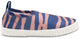 Swim essentials vibrant stripes orange blue watershoes