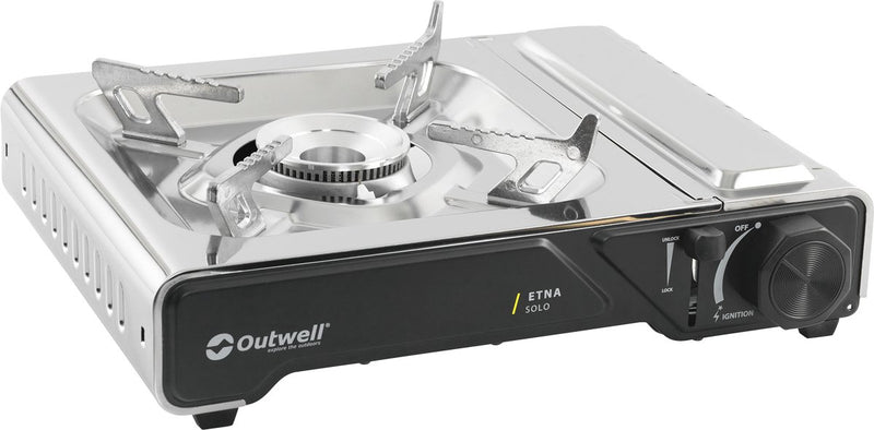 Outwell etna solo stove campingkooktoestel 2200 w met koffer 33 x 27 x 10 cm
