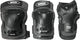 Roces - ventilated skatebescherming 3-pack - extra luchtig lichtgewicht - volwassenen - zwart - maat m