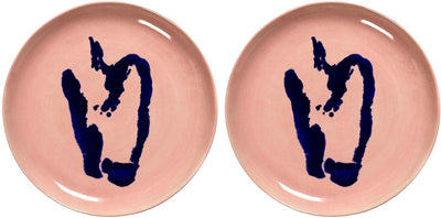 Serax - ottolenghi feast - bord m - roze blauw - 22 ø - 2 stuks