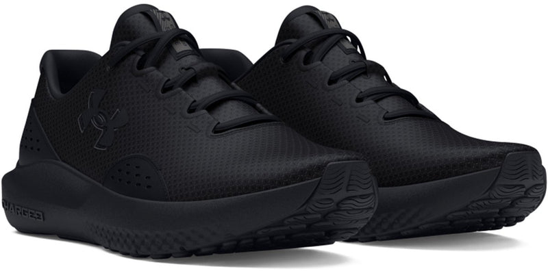 Under armour ua charged surge 4-blk heren sportschoenen - zwart
