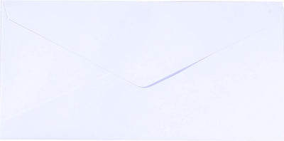Florence enveloppen van stevige kwaliteit, wit groot rechthoek, 25 stuks, 11.5 x 22.5 cm
