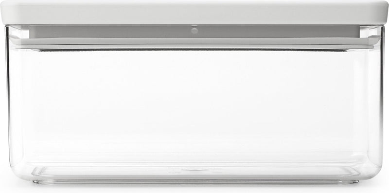 Brabantia tasty+ voorraadbus - stapelbaar - 1,5 l - light grey