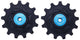 Bbb cycling bbb rollerboys shimano mtb derailleurwieltjes set voor fietsen blauw 13t-13t