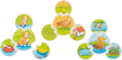 Goki puzzel - dieren