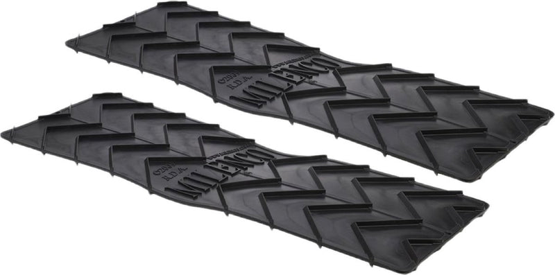 Milenco grip mat - 2 stuks - zwart