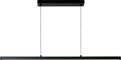 Lucide sigma - hanglamp - led dimbaar - 1x36w 2700k - zwart