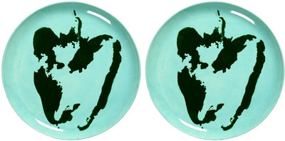 Serax - ottolenghi feast - bord l - azurblauw groen - 26 ø - 2 stuks