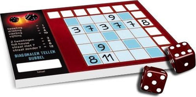White goblin games - knister - dobbelspel - 1 tot 12 spelers - toegankelijk dobbelspel - vanaf 8 jaar - interactief spel