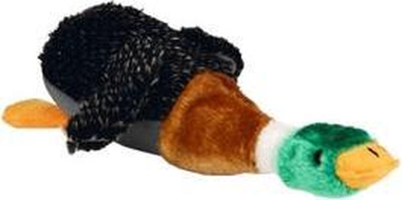 Beeztees hondenknuffel eend - hondenspeelgoed - pluche - 36x25,5x9 cm