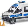 Bruder mercedes benz sprinter politiehulpvoertuig kant-en-klaar model hulpdienstvoertuig (model)