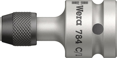 Wera 784 c 1 2 adapter met snelwisselfunctie, 1 4 duim x 50 mm - 1 stuk(s) - 05042760001