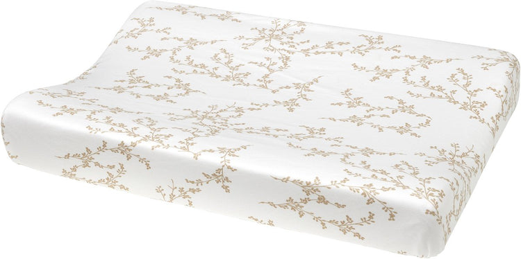 Meyco baby branches aankleedkussenhoes - sand - 50x70cm