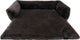 District 70 nuzzle - zachte mand voor op de bank - large: 85 x 75 cm - donker grijs
