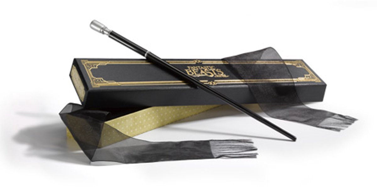 The noble collection harry potter - fantastic beasts - percival graves toverstaf in ollivanders box