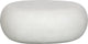 Vtwonen pebble bijzettafel - fiber clay - betonlook - wit - 31x65x49 cm
