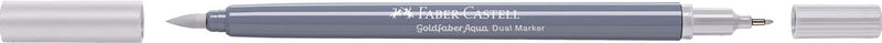 Faber-castell - duo aquarel marker - goldfaber - titanium licht paars 277 - brush 0,6mm - fc-164677