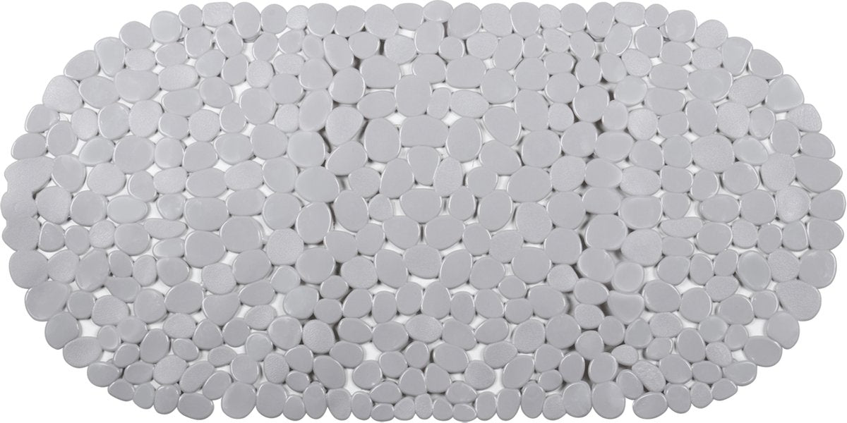 Differnz lapis anti-slip inlegmat bad 70x35cm grijs