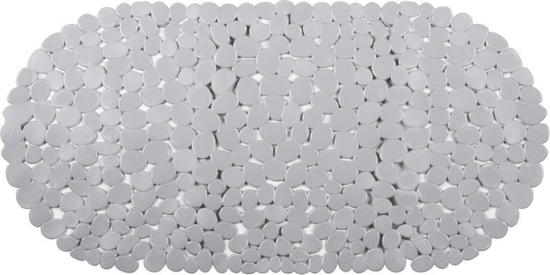Differnz lapis anti-slip inlegmat bad 70x35cm grijs