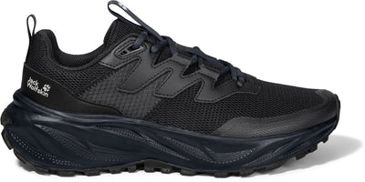 Jack wolfskin trail low wandelschoenen zwart eu 40 vrouw