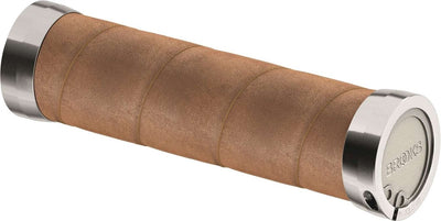 Brooks handvatten slender leather grips 100 130mm aged