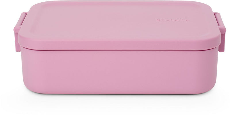 Brabantia make take lunchbox broodtrommel - medium - kunststof - lilac pink
