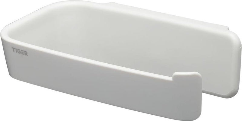 Tiger tess - wc rolhouder zonder klep - toiletrolhouder - zelfklevend - 3m tape - boren - wit