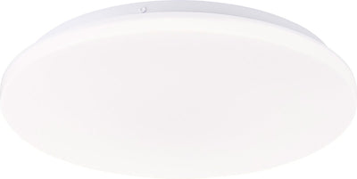 Brilliant troba - plafondlamp - led 22w - 34cm - cct - dimbaar - wit