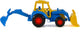 Cavallino tractor met voorlader blauw